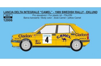 Transkit – Lancia Integrale „Camel“ - 1989 Swedish rallye - Eklund / Whittock 1/12